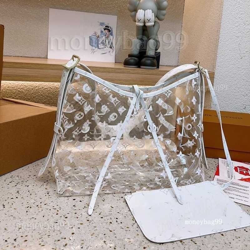 10A Shoulder Bags jelly Fashion Designer Transparent Totes Ladies Crossbody VL bag Show off the rich Clear Lipstick powder makeup cosmetic Pouch toiletry purse 2025 - 2 of 8