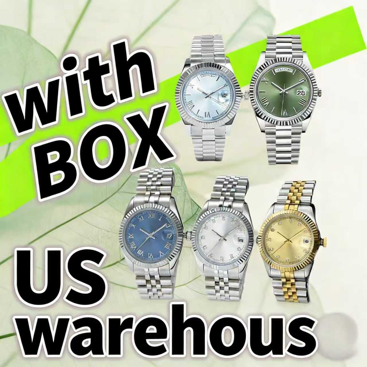 mens and womens luxury designer mechanical watch luminous date window waterproof 904Lstainless steel elegant everyday watches - 1 of 8
