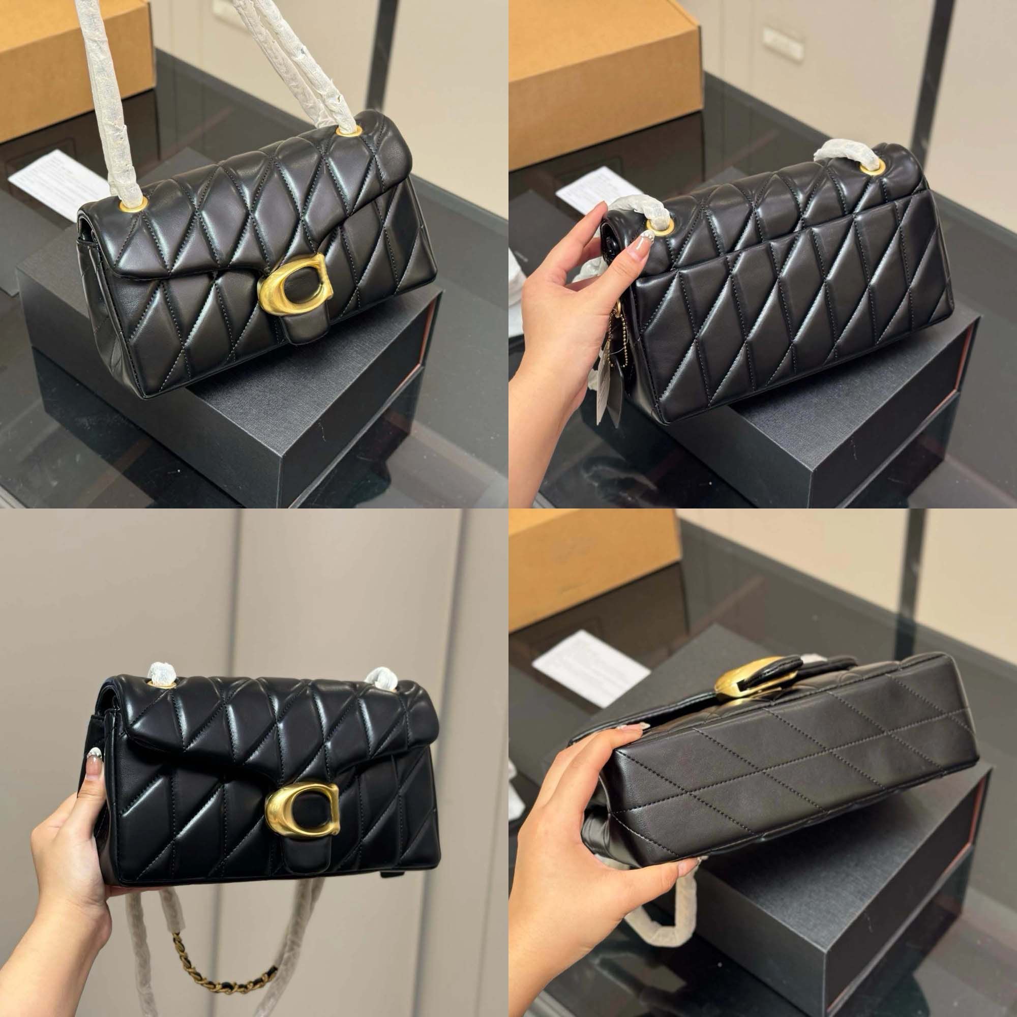 Designer Bags Fashionable Classic Shoulder Bags High Quality Leather Underarm Bags Crossbody Bags Handbags Tote Bags Chain Wallets Flap Bags Shopping Bags - 5 of 9