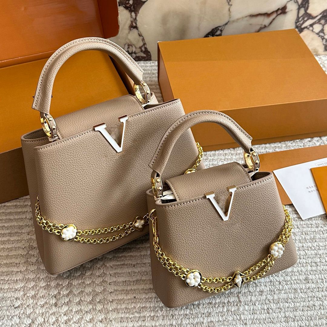 10A Capucines Designer Bag shoulder bag tote bag CrossBody Womens Leather Evenning bags Fashionable Shoulder Clutch Bags high quality shopping bags Lady bags - 7 of 7