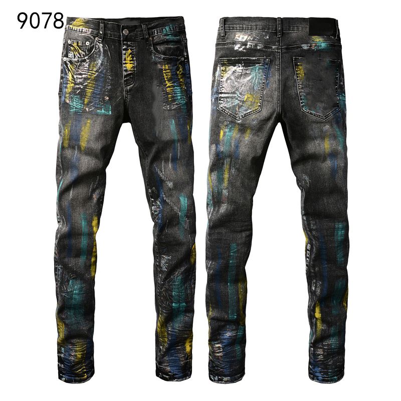 designer KSUBI jeans for mens jean ksubi short pants men trends distressed black ripped biker slim fit motorcycle sweatpants - 5 of 8