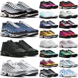 with box running tn shoes men women tns utility designer sneakers triple black white red navy blue pink green brown mens womens tnss outdoor sports trainers - yakudashop