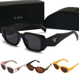 luxury Designer Sunglasses Womens Mens Wearing Outdoor Shades Fashion Senior Eyewear For Women Eyeglasses Frame Vintage Sun Glasses Triangular Signature With box - yakudashop