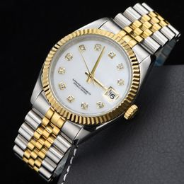 ZDR Couples Watches 28/31/36/41MM Size Stainless steel strap Japanese Quartz movement Wristwatches Super Luminous Women Men Watch Gifts - yakudashop