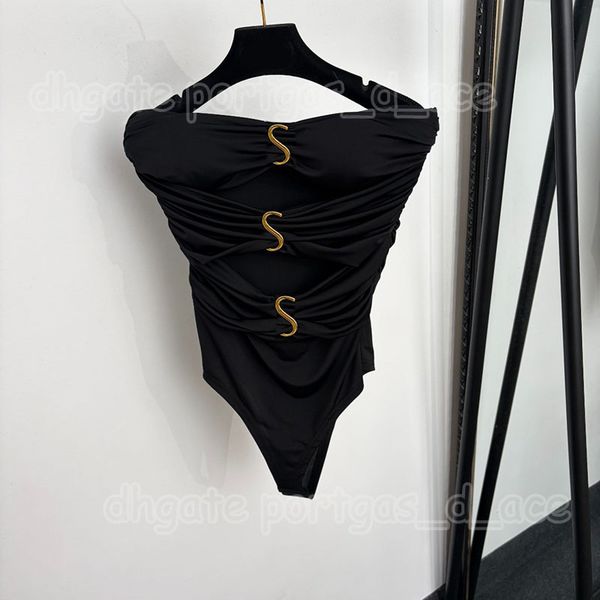 Designer Charming Hollow Bodysuit Tanks Women Black Sleeveless Leopard Sexy Night Club Party Playsuit - Apparel - yakudashop