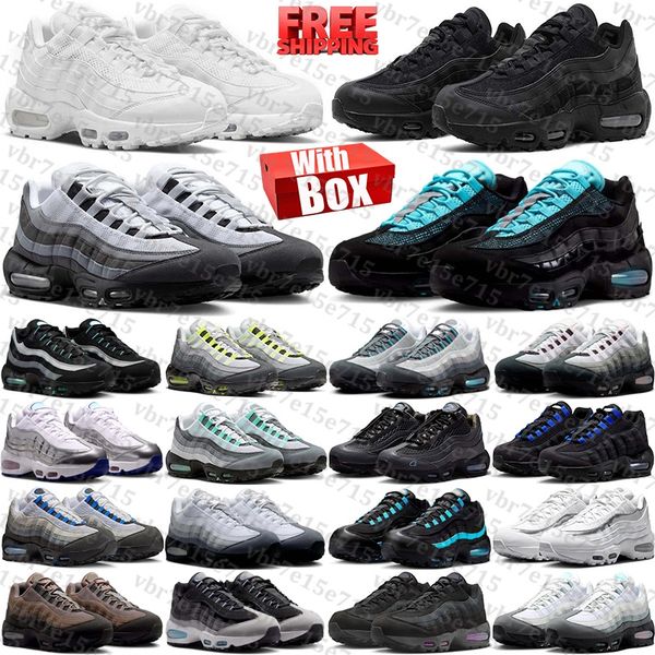 free shipping with box Designer 95 95s sneakers Running Shoes neon Pink Foam black trainers for mens womens chaussure black Outdoor men women Sports runners - Shoes & Accessories - yakudashop