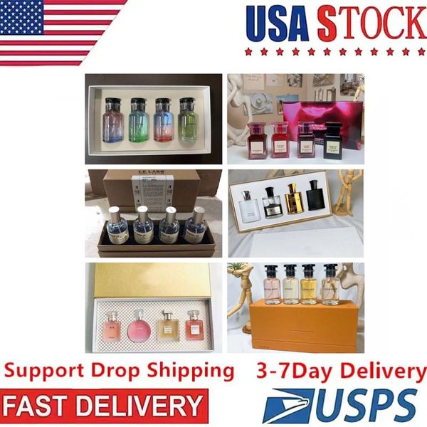 Desiner 4*30ml Perfume Set Fragrance 20 kinds 30ml 4pcs Kits Imagination Pacific Chill Parfum spray Long lasting Man Women gift box Cologne US Stock 3-7 Days Delivery - Health & Beauty - yakudashop