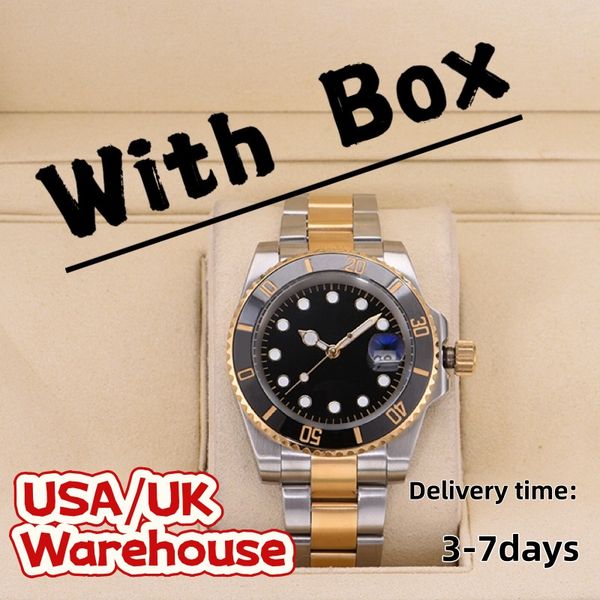ZDR Mens Watches 40mm Automatic Mechanical Watch Full 904L Stainless Steel Blue Black Ceramic Sapphire Glass WristWatches Super luminous montre de luxe watch - Watches - yakudashop