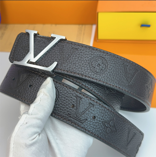 Luxury belt men designers for belts fashion business daily belt wholesale mens waistband womens metal letter buckle reversible with box - Fashion Accessories - yakudashop