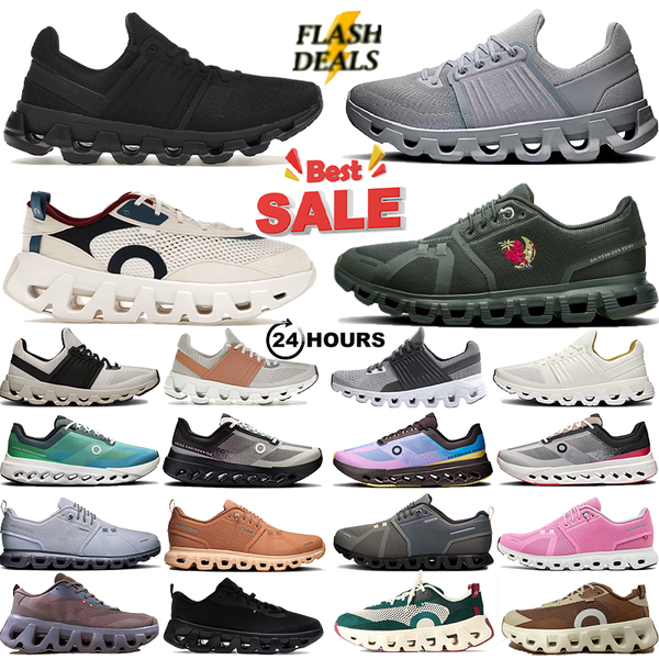 With Box Running Cloudes Designer shoes ons men swift3 Amp Women x4 5sport sneaker White All Black Alloy Glacier Cobalt Sky surfer Jogging Runners outdoor trainers - Shoes & Accessories - yakudashop