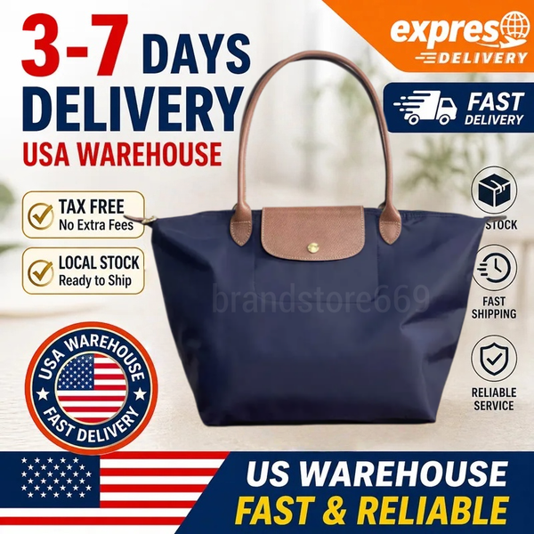 Designer bag Nylon Tote Shoulder Bags Champes Bag tote Bags Women Medium Large Capacity Shopping bags - Bags, Luggage & Accessories - yakudashop
