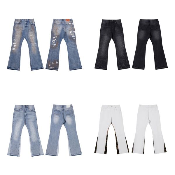 Designer baggy jeans clothes pants clothes men washed jean men pants top jeans high quality jeans for mens - Apparel - yakudashop