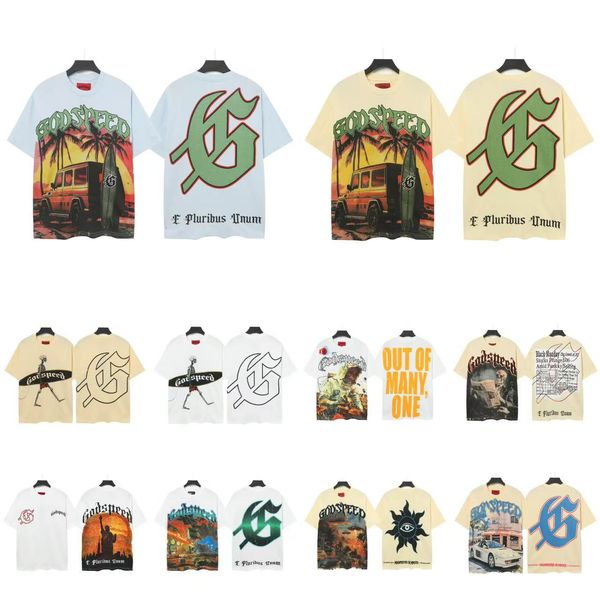 fashion shirt casual shirts hip hop Men's T Shirts graphic shirt Big Graphic Oversized Tops Men Clothing Luxury Street Tops - Apparel - yakudashop