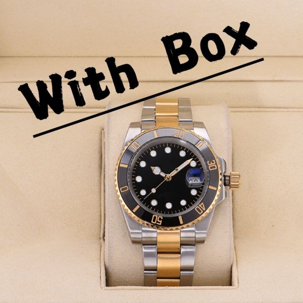 U1 Luxury Mens/Womens Watches Automatic Mechanical 40mm Watch 904L Stainless Steel Blue Black Ceramic Sapphire glass luminous WristWatches montre de luxe - Watches - yakudashop