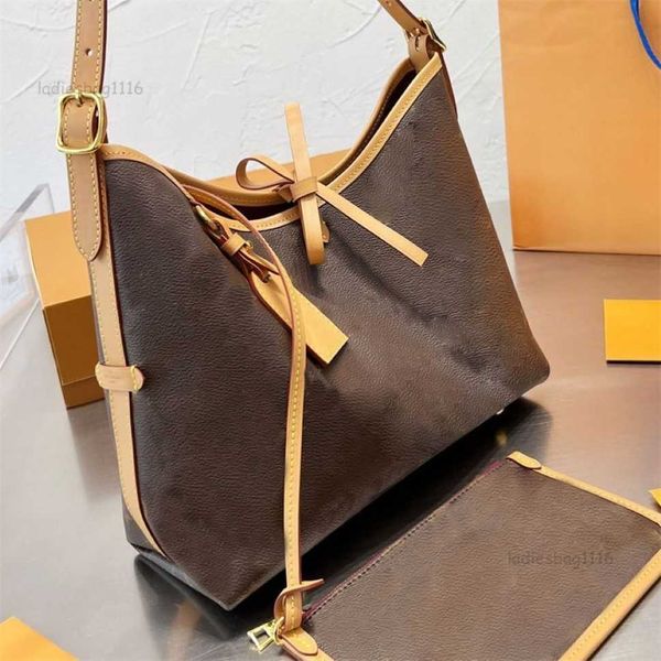 High quality Carryall Shoulder Bags Fashion MM PM Tote Bag Designer Womens Handbags Canvas Leather Vintage Carry All 2 In 1 Hobo With Wallet detachable shoulder strap - Bags, Shoes & Accs - yakudashop