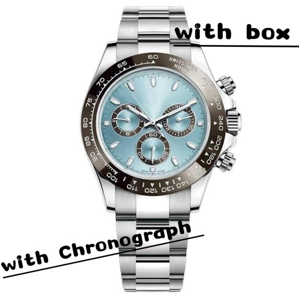 Luxury Men Watch 2813 Automatic/quartz Movement Watches Full Stainless Steel Sports Chronograph Mens Watches luminous montre de luxe Wristwatches gifts - Watches - yakudashop
