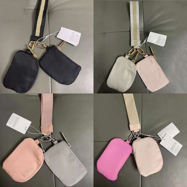 High quality yoga sport keychain mens and womens chain storage coin purse butler key mini lululies bag 02 - Fashion Accessories - yakudashop