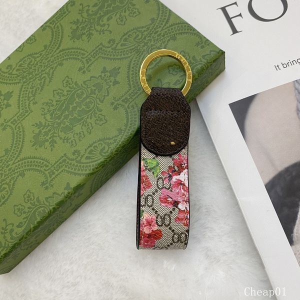 Handmade designer keychains dragonne multicolor key chain women men brown leather bag wallet lanyard plated gold accessories dragonne keychain letter - Fashion Accessories - yakudashop