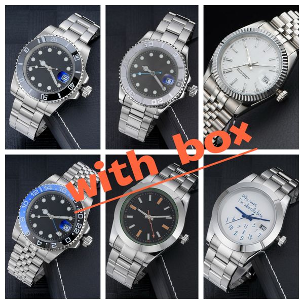 Mens Mechanical Watches 36/41MM Automatic Full Stainless steel Luminous Waterproof 28/31MM Quartz Women Watch Couples Style Classic Wristwatches montre de luxe - Watches - yakudashop