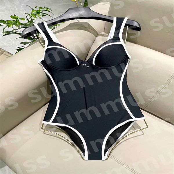 Designers Sexy 1 Piece Swimwear Women Fashion Swimsuit Summer Vacation Bathing Suit High Cut Beachwear Solid Print New Bather Bikini - Apparel - yakudashop