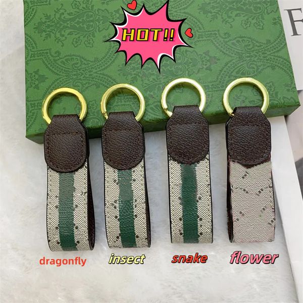 Designer Keychain Two items cheaper Fashion Men Women purse Keychain luxury High Quality Leather Bag Lanyard Gold Plated Key chain Car bag charm with box TOP001 - Fashion Accessories - yakudashop
