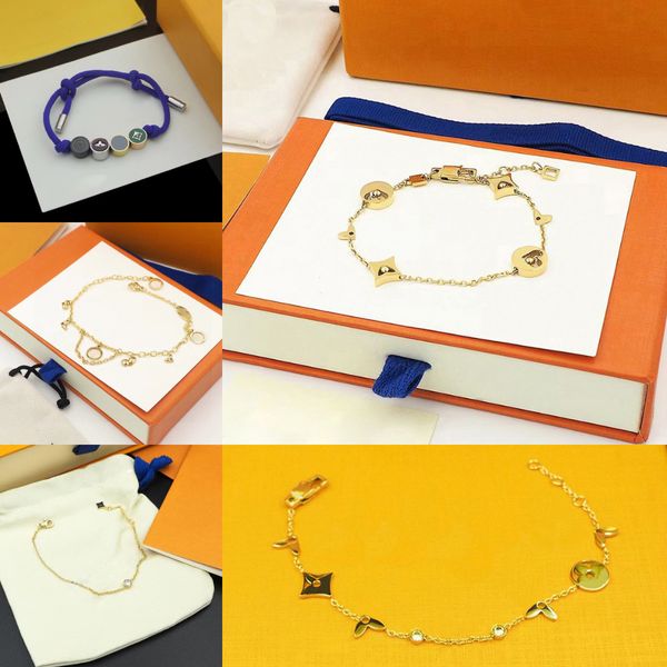 bangle bracelet jewelry woman designer bracelet 18k gold plated stainless steel jewlery 925 sterling silver jewelry womens accessory flower luxury braclets gift - Jewelry - yakudashop