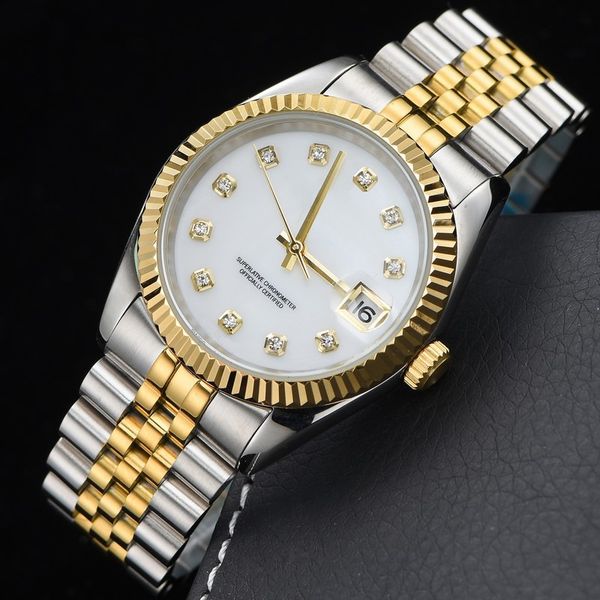 ZDR Couples Watches 28/31/36/41MM Size Stainless steel strap Japanese Quartz movement Wristwatches Super Luminous Women Men Watch Gifts - Watches - yakudashop
