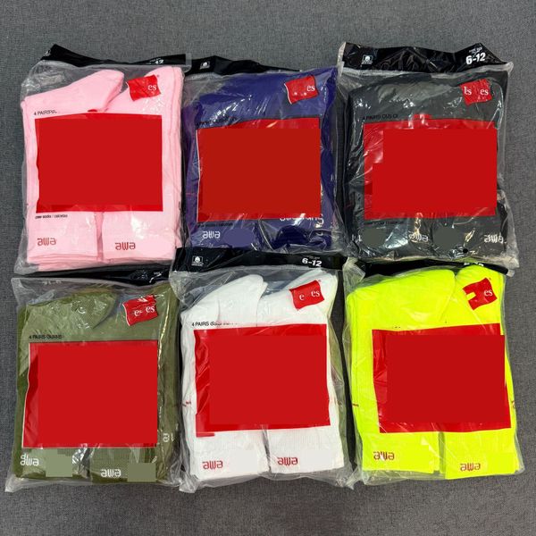 Men's Socks Sport Running Cotton Designer Running Soccer Basketball Sports Women Skateboard Stockings Grip Solid Classic Socks - Apparel - yakudashop